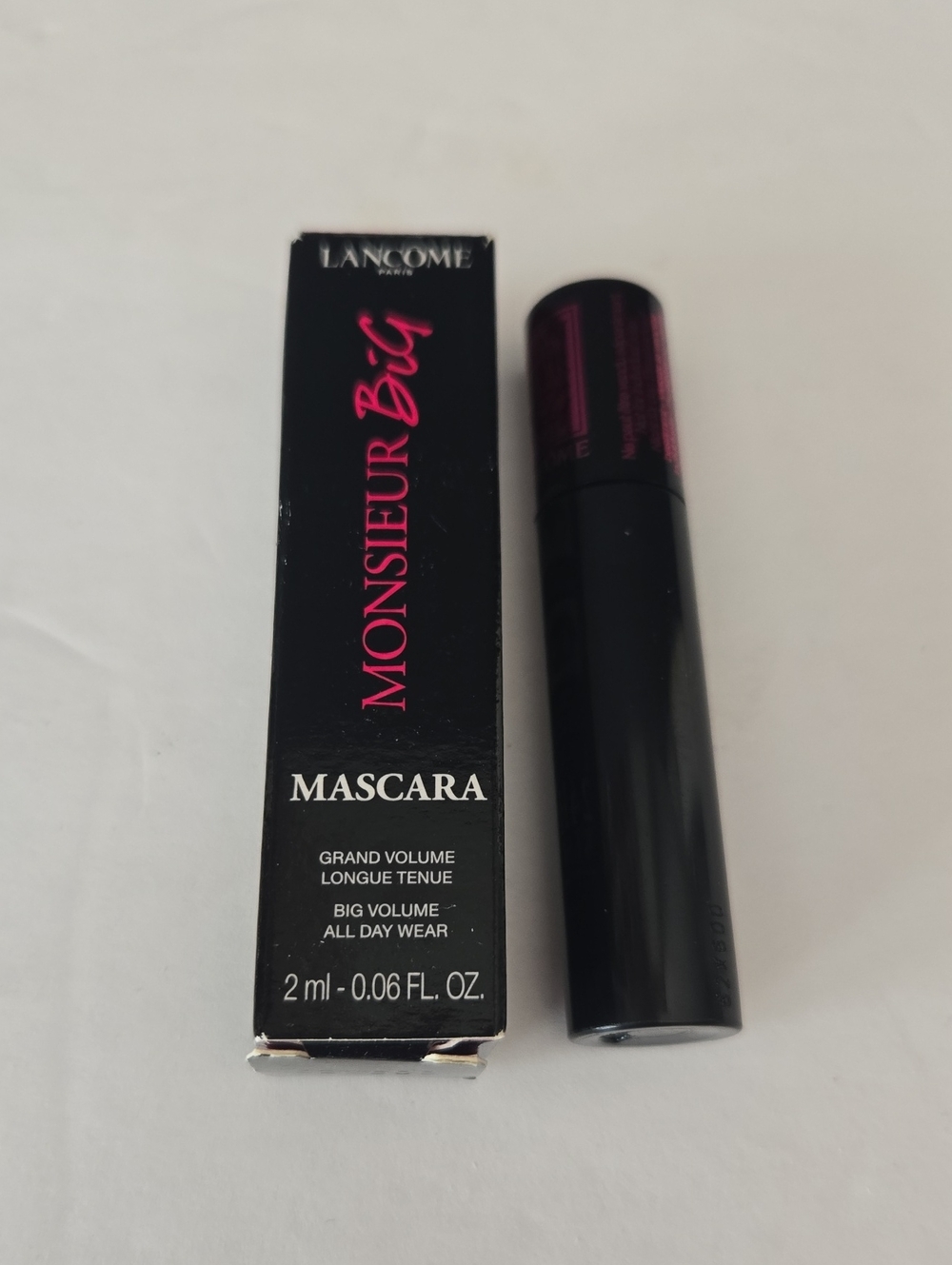 Lancome 2 ml Monsieur Big No. 01 Black Mascara
